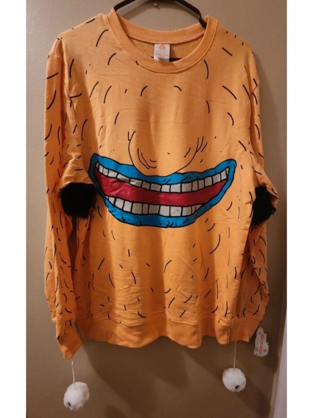 Aaahh Real Monsters NickBox Krumm Cosplay Pullover NWT Medium